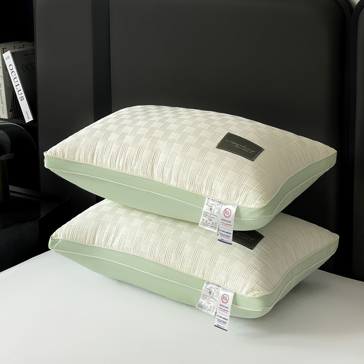 91家纺网 家纺一手货源 找家纺 （总）卓昌枕芯 2025新款立体华夫格针织提花枕枕头枕芯