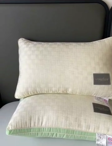 91家纺网 家纺一手货源 找家纺 （总）卓昌枕芯 2025新款立体华夫格针织提花枕枕头枕芯