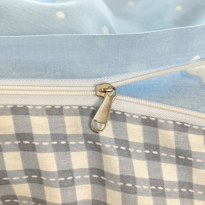 91家纺网 家纺一手货源 找家纺 莱通家纺 2025新款12868学生宿舍三件套 泡芙小狗