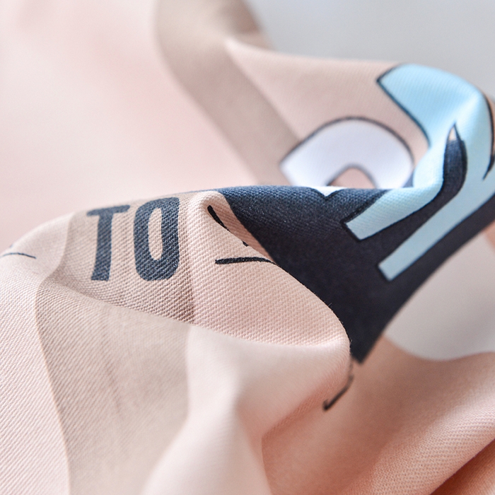 91家纺网 家纺一手货源 找家纺 登登家纺 2025新款全棉床笠四件套系列 简单生活