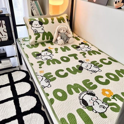 91家纺网 家纺一手货源 找家纺 （总）茉夕家纺 2025新款双面纯棉学生宿舍床盖系列