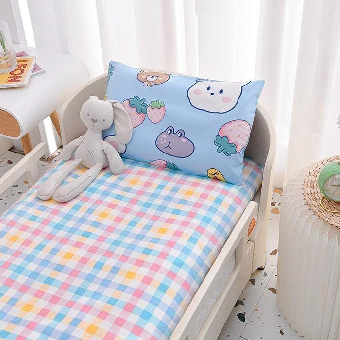 91家纺网 家纺一手货源 找家纺 （总）2025新款全棉AB版幼儿园三件套宝宝午睡被子六件套儿童被套多件套