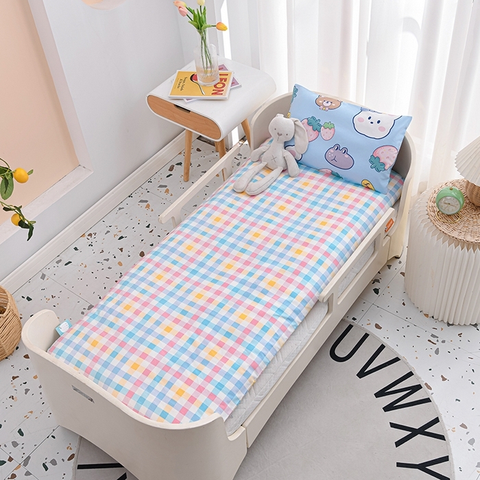 91家纺网 家纺一手货源 找家纺 （总）2025新款全棉AB版幼儿园三件套宝宝午睡被子六件套儿童被套多件套