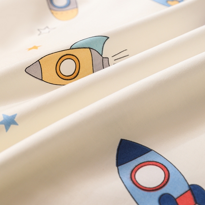 91家纺网 家纺一手货源 找家纺 （总）嗨皮宝贝 2025新款60S贡缎长绒棉全棉婴幼儿童三件套多件套