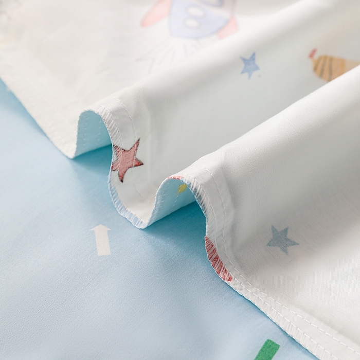 91家纺网 家纺一手货源 找家纺 （总）嗨皮宝贝 2025新款60S贡缎长绒棉全棉婴幼儿童三件套多件套