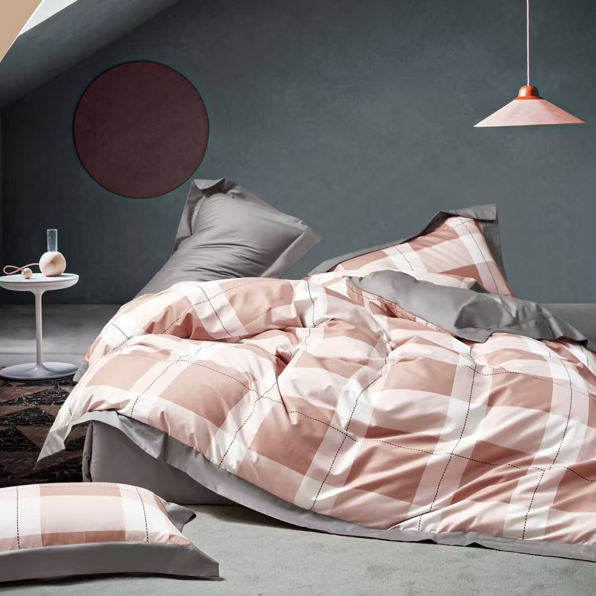 91家纺网 家纺一手货源 找家纺 （总）未来家居 2025新款优帝UD莱赛尔天丝四件套