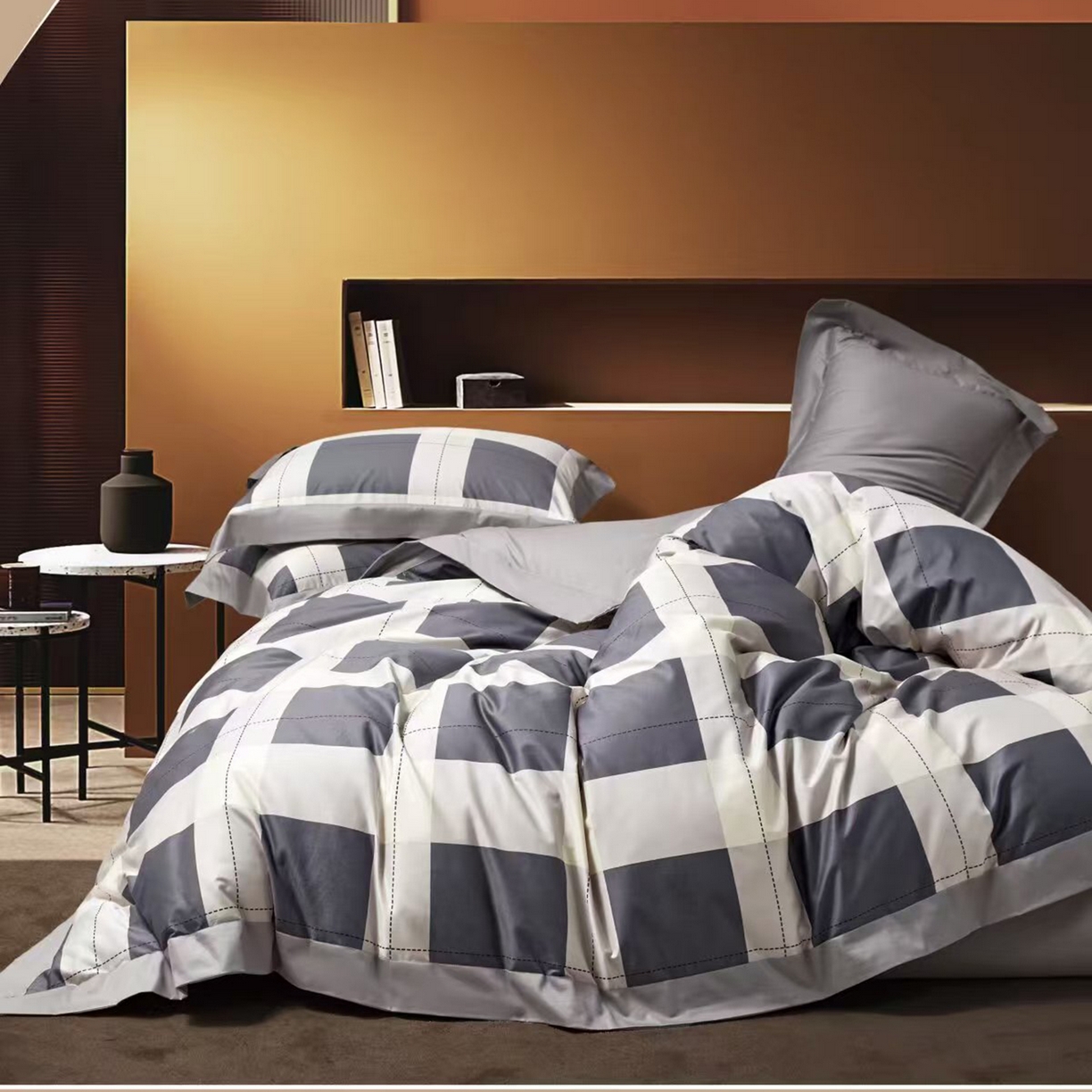 91家纺网 家纺一手货源 找家纺 （总）未来家居 2025新款优帝UD莱赛尔天丝四件套