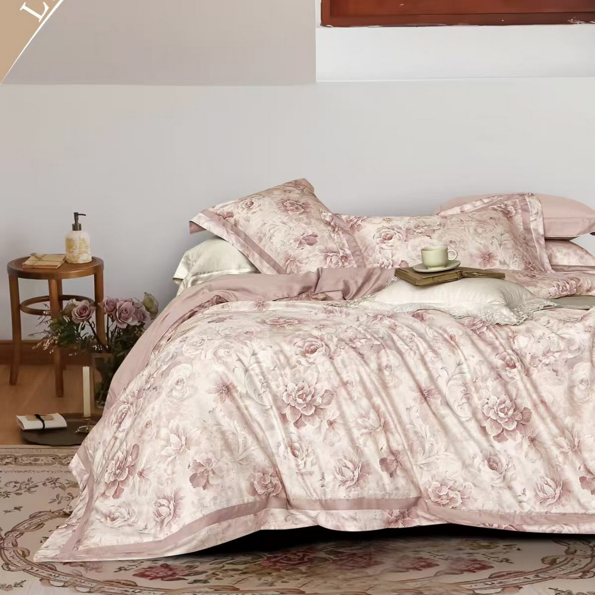 91家纺网 家纺一手货源 找家纺 （总）未来家居 2025新款优帝UD莱赛尔天丝四件套