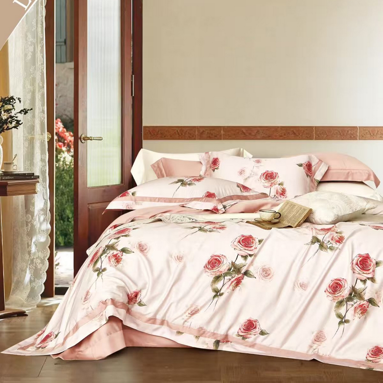 91家纺网 家纺一手货源 找家纺 （总）未来家居 2025新款优帝UD莱赛尔天丝四件套