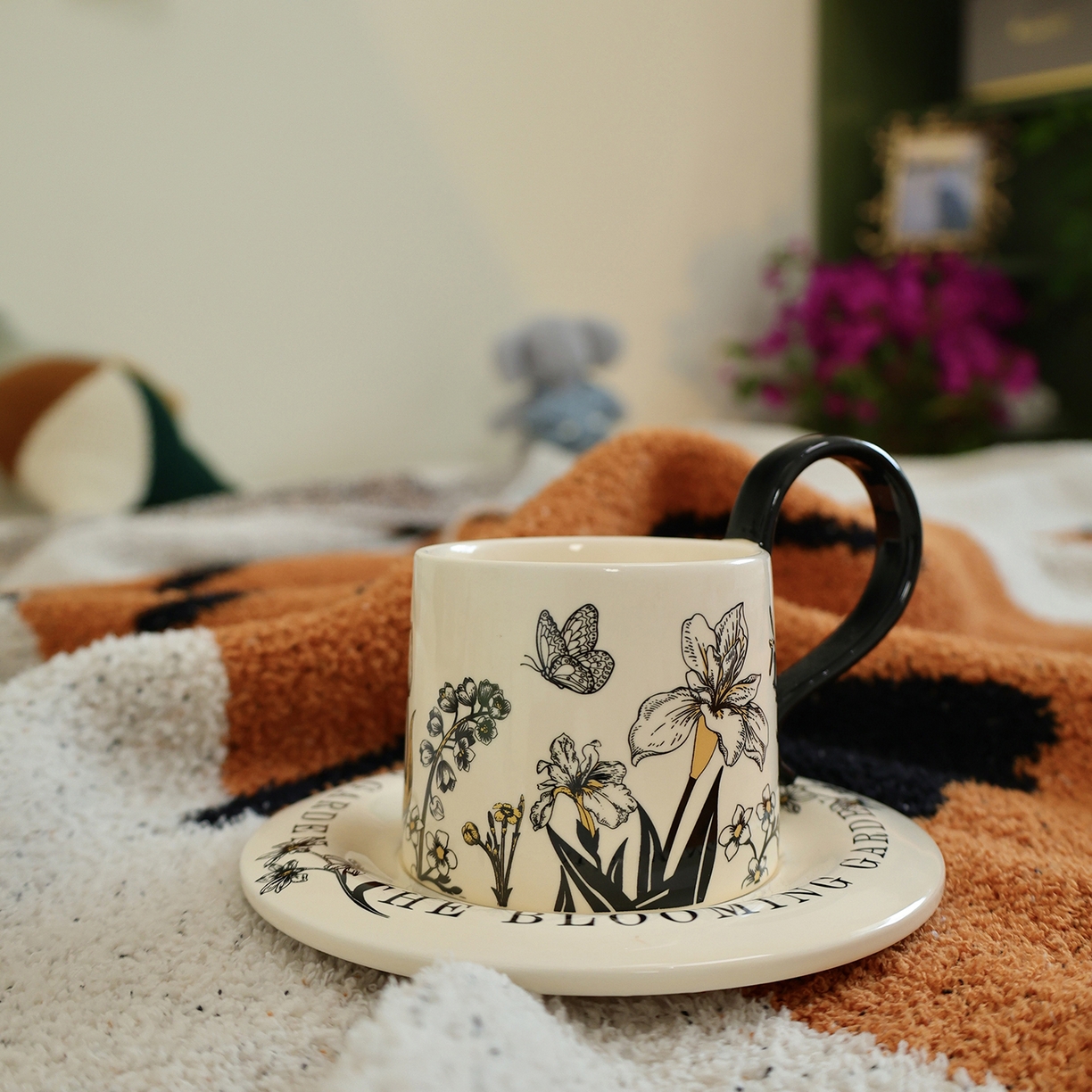 91家纺网 家纺一手货源 找家纺 澜昕  酒店半边绒针织毯盖毯沙发垫家用卡通毛毯 小老虎