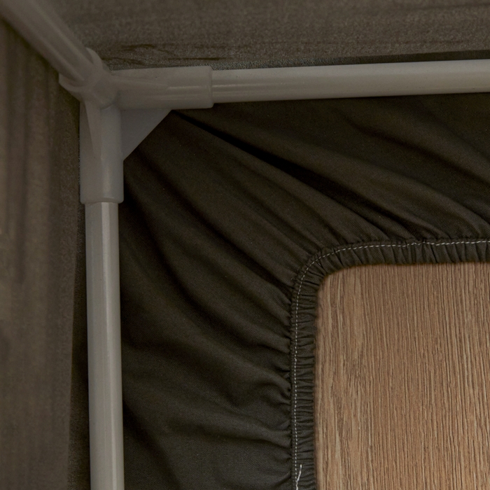 91家纺网 家纺一手货源 找家纺 铭宣家居 2025新款100%物理强遮光纳米技术静电植绒环保透气床帘加密纱学生蚊帐透气面料 豹纹狗狗