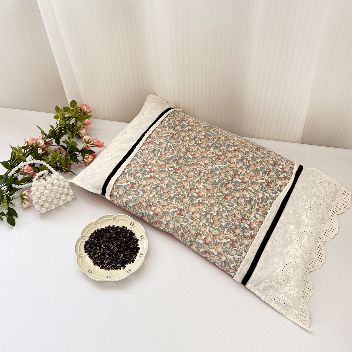 91家纺网 家纺一手货源 找家纺 （总）梦莱家纺 2025新款全荞麦壳枕芯巴赛罗那枕芯加全棉枕套可拆洗枕头