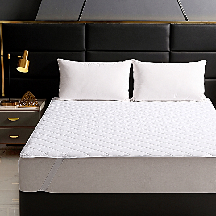 91家纺网 家纺一手货源 找家纺 （总）澜昕  酒店民宿防水隔污床垫薄款床护垫可折叠 一件定制