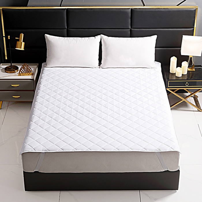 91家纺网 家纺一手货源 找家纺 （总）澜昕  酒店民宿防水隔污床垫薄款床护垫可折叠 一件定制