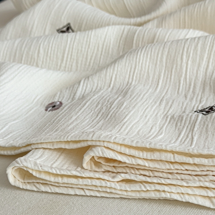 91家纺网 家纺一手货源 找家纺 （总）乐嘉盈 2025新款双层纱布毯