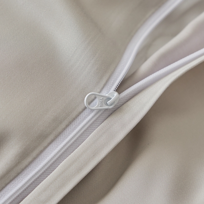 91家纺网 家纺一手货源 找家纺 安莱生活 2025年新款60支兰精天丝数码印花条纹时尚款四件套 织锦-黄