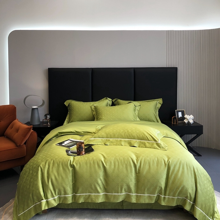 91家纺网 家纺一手货源 找家纺 （总）馨蕊家居 2025春夏新品LF兰精天丝棉四件套-梵克