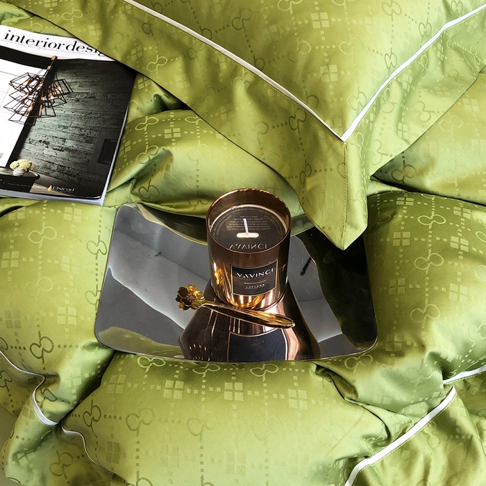 91家纺网 家纺一手货源 找家纺 （总）馨蕊家居 2025春夏新品LF兰精天丝棉四件套-梵克