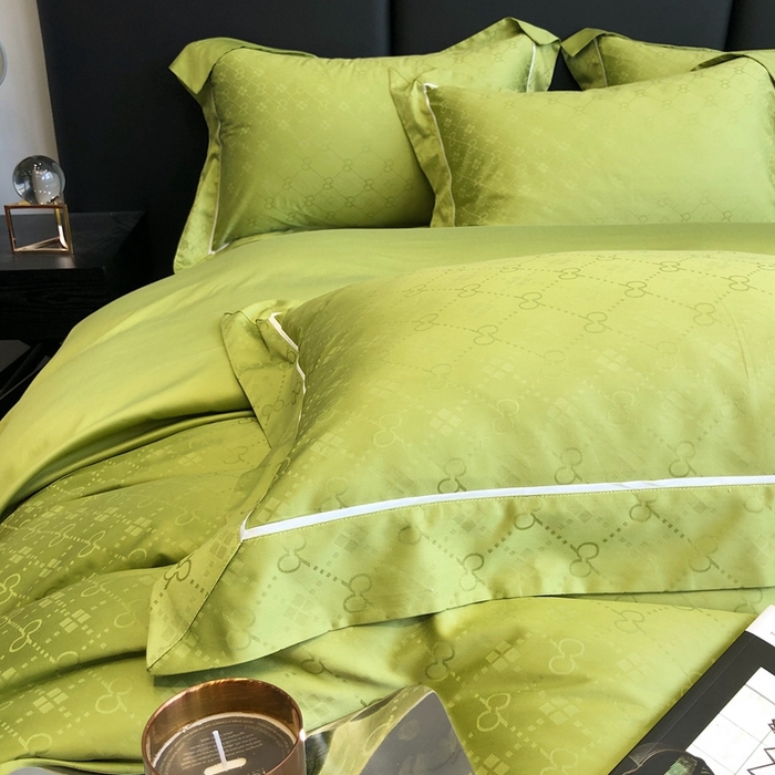 91家纺网 家纺一手货源 找家纺 （总）馨蕊家居 2025春夏新品LF兰精天丝棉四件套-梵克