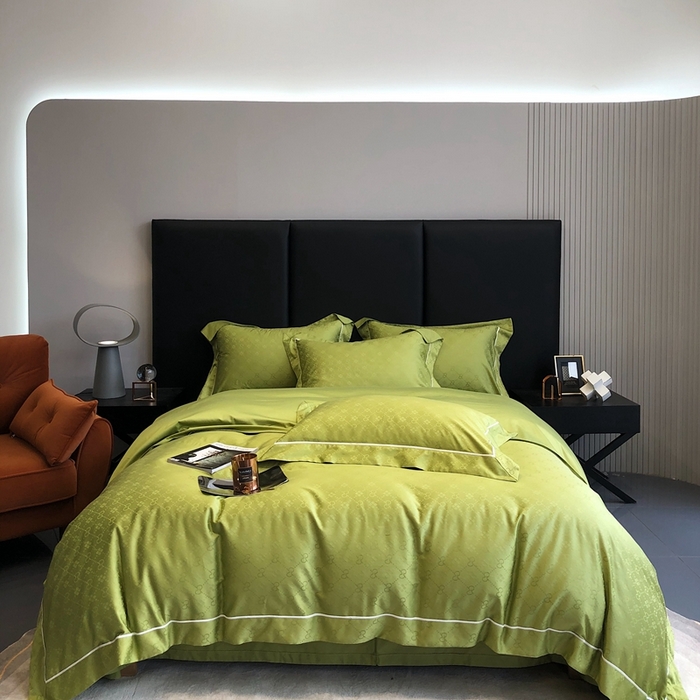 91家纺网 家纺一手货源 找家纺 （总）馨蕊家居 2025春夏新品LF兰精天丝棉四件套-梵克