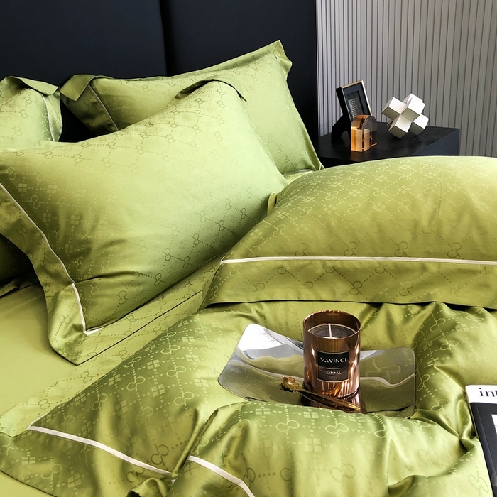 91家纺网 家纺一手货源 找家纺 （总）馨蕊家居 2025春夏新品LF兰精天丝棉四件套-梵克