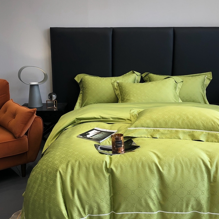 91家纺网 家纺一手货源 找家纺 （总）馨蕊家居 2025春夏新品LF兰精天丝棉四件套-梵克