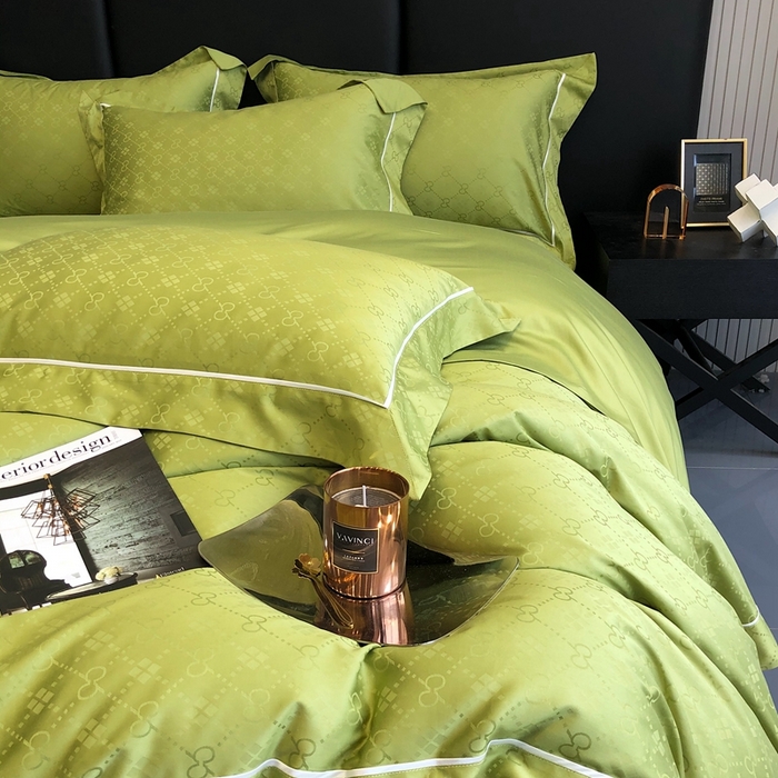 91家纺网 家纺一手货源 找家纺 （总）馨蕊家居 2025春夏新品LF兰精天丝棉四件套-梵克