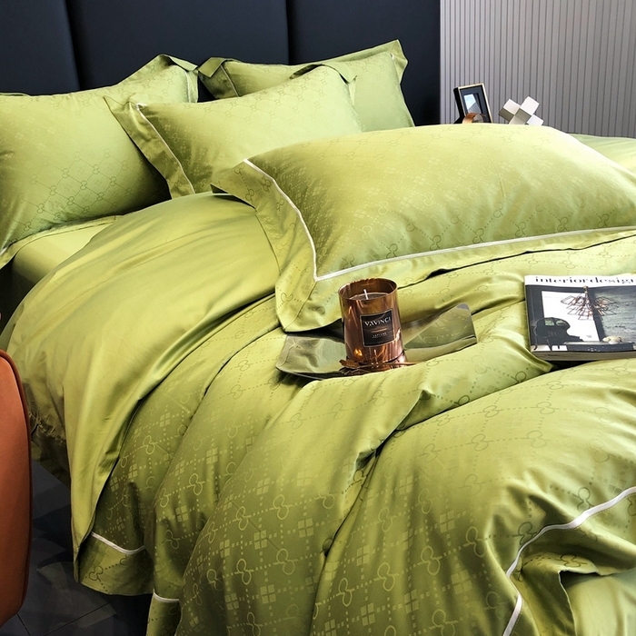 91家纺网 家纺一手货源 找家纺 （总）馨蕊家居 2025春夏新品LF兰精天丝棉四件套-梵克