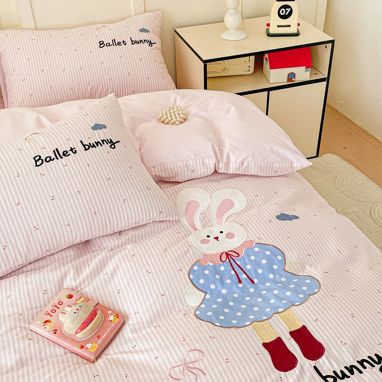 91家纺网 家纺一手货源 找家纺 （总）娜娜 2025新款13376全棉贴布绣四件套