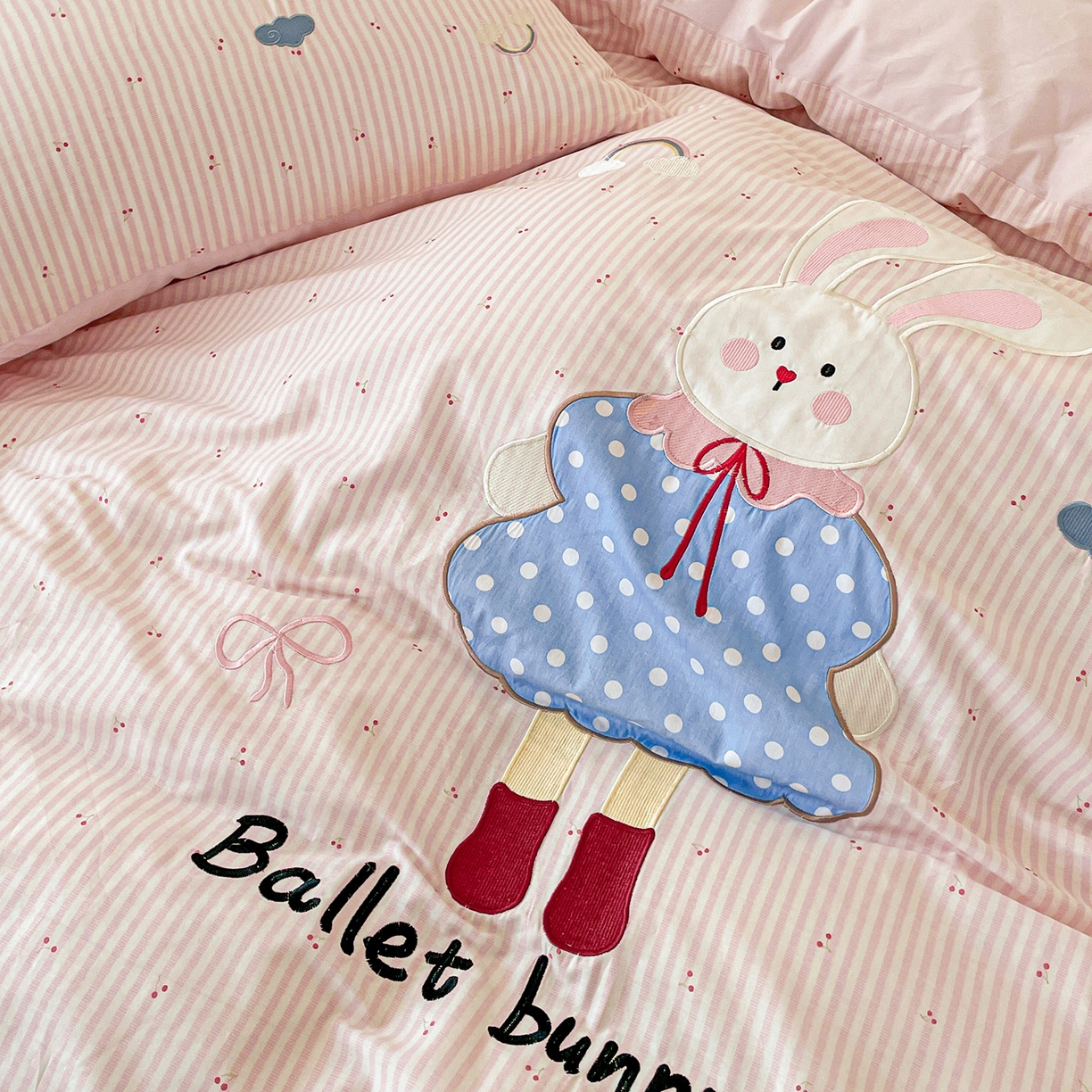 91家纺网 家纺一手货源 找家纺 （总）娜娜 2025新款13376全棉贴布绣四件套