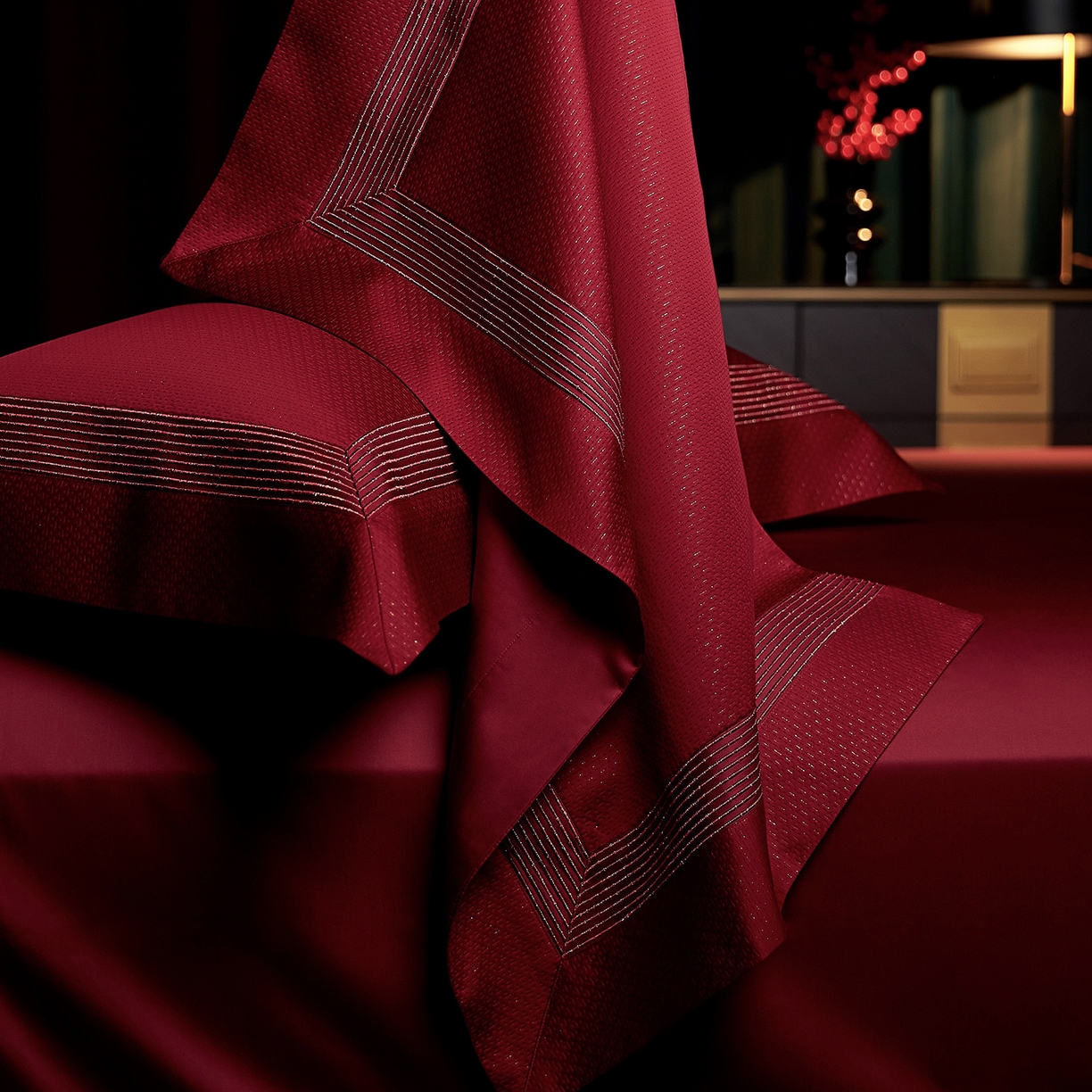 91家纺网 家纺一手货源 找家纺 （总）缔缦 2025新款Wedding高端婚庆系列 ·4.6.7系列-鎏金时光