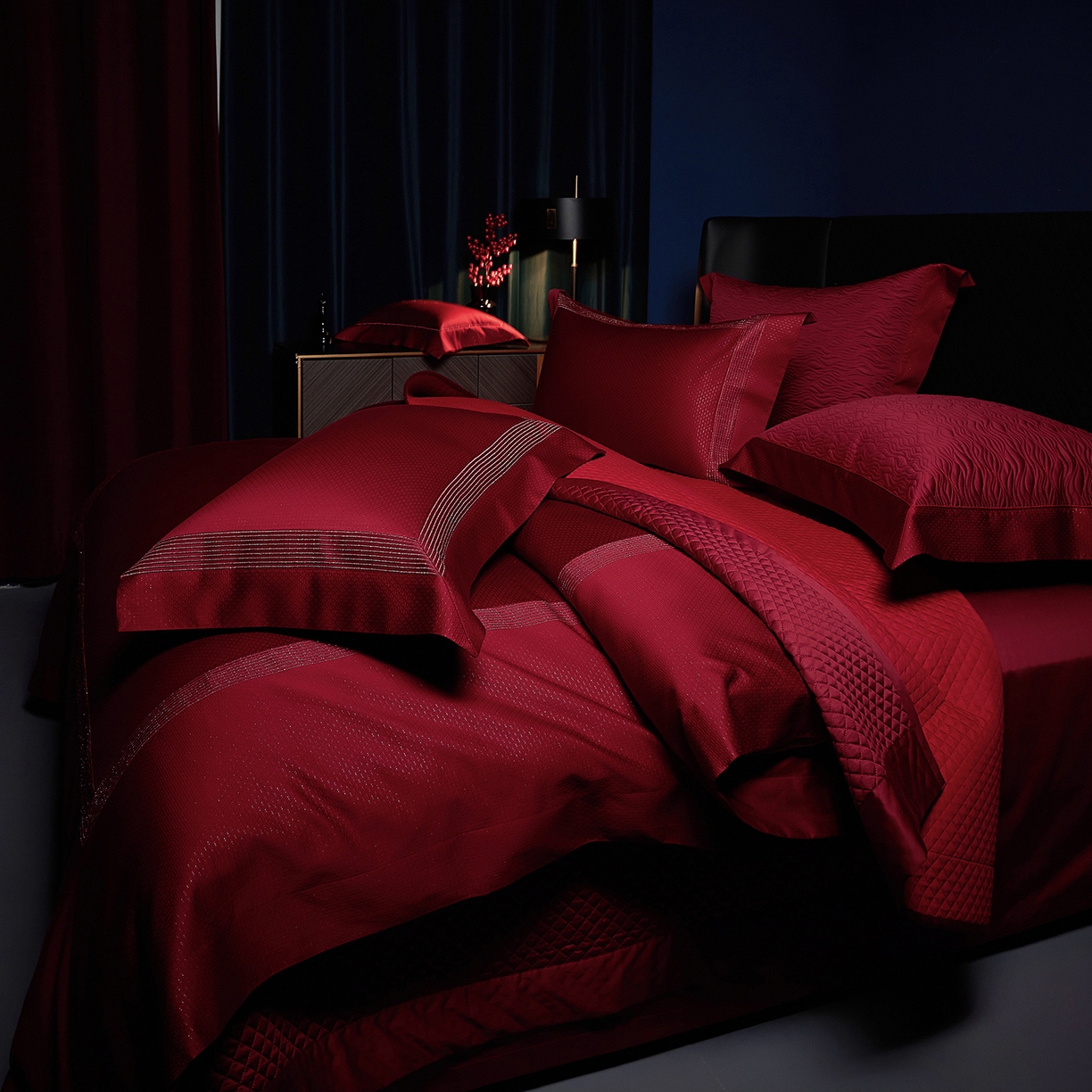 91家纺网 家纺一手货源 找家纺 （总）缔缦 2025新款Wedding高端婚庆系列 ·4.6.7系列-鎏金时光