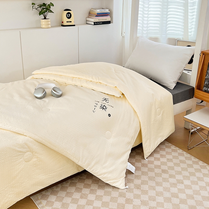 91家纺网 家纺一手货源 找家纺 （总）VIP被业 2025新款大豆学生宿舍子母被直播套件夏被被子被芯