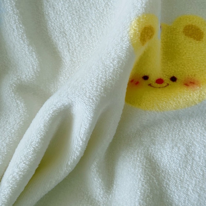 91家纺网 家纺一手货源 找家纺 顾里家纺 2025新款ins少女奶油系双面牛奶绒毯-第二组 黄油小熊