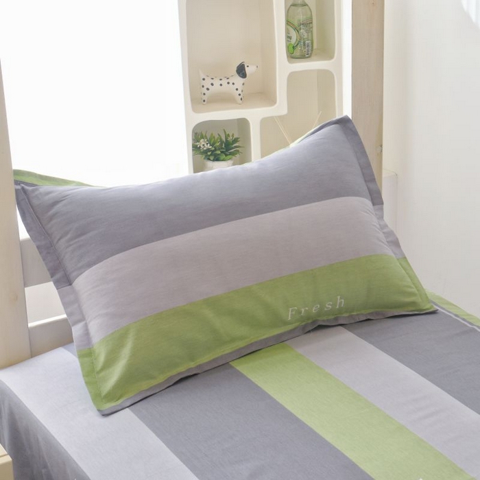 91家纺网 家纺一手货源 找家纺 （总）茗婷家纺 2025款13372纯棉全棉宿舍上下铺学生三件套六件套