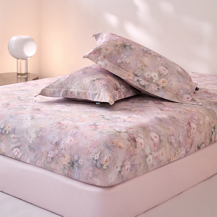 91家纺网 家纺一手货源 找家纺 禾时 2025新款A类100S长绒棉全棉数码印花单枕套 枫叶秋韵