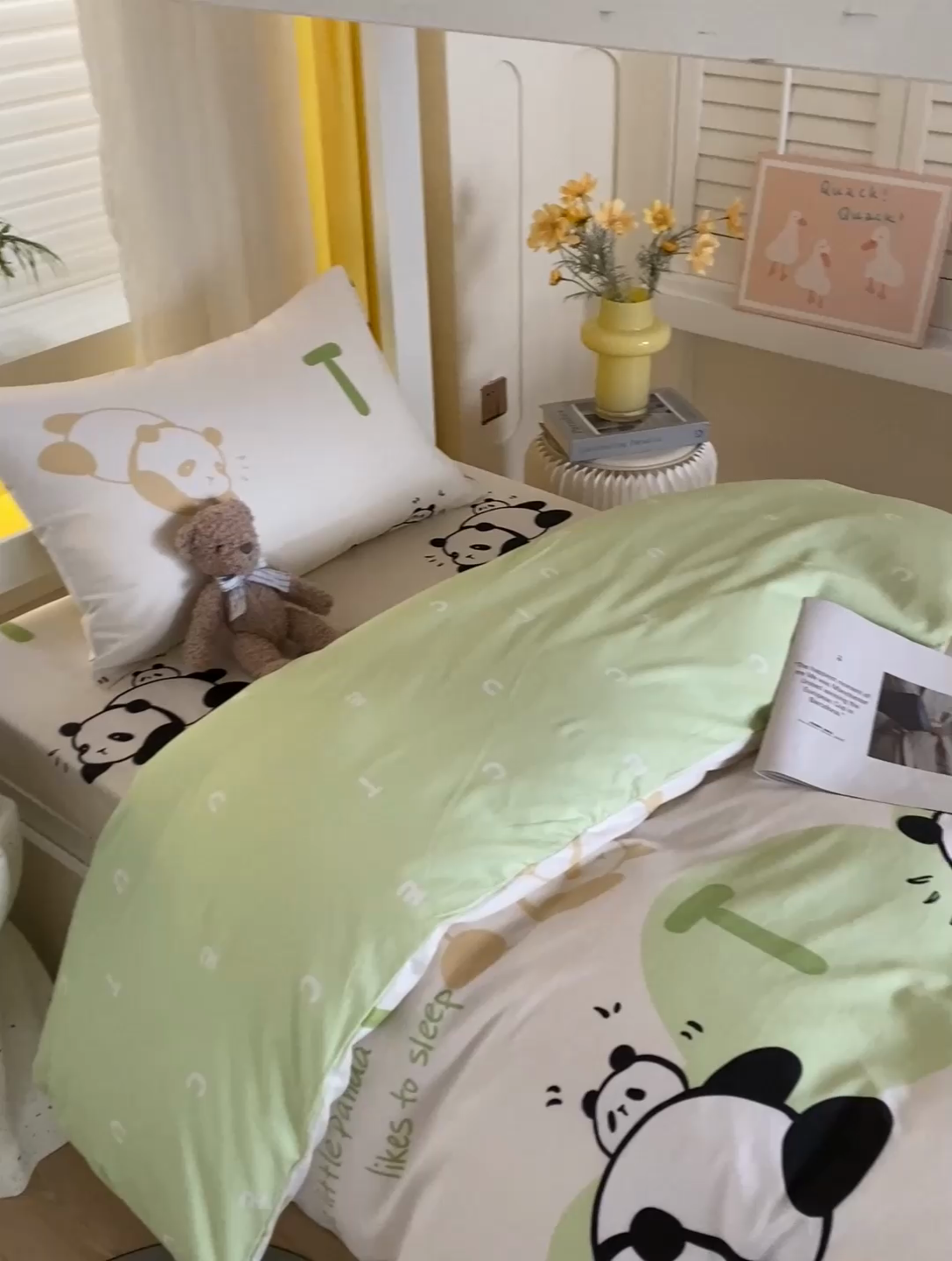 91家纺网 家纺一手货源 找家纺 （总）金鑫汇家纺 2025新款印花花型-学生上下铺三件套