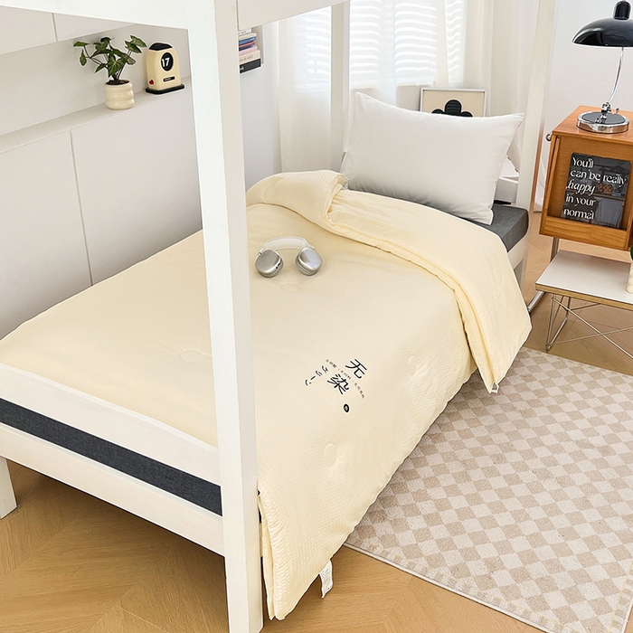 91家纺网 家纺一手货源 找家纺 （总）VIP被业 2025新款大豆学生宿舍子母被直播套件夏被被子被芯