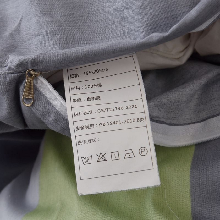 91家纺网 家纺一手货源 找家纺 （总）茗婷家纺 2025款13372纯棉全棉宿舍上下铺学生三件套六件套