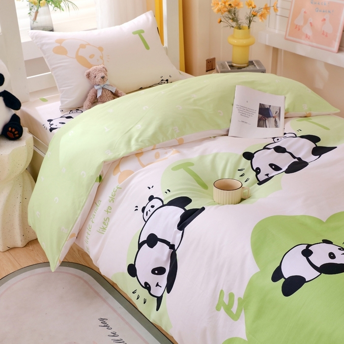 91家纺网 家纺一手货源 找家纺 （总）金鑫汇家纺 2025新款印花花型-学生上下铺三件套