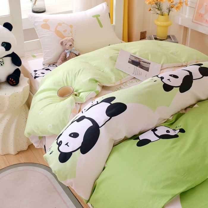 91家纺网 家纺一手货源 找家纺 （总）金鑫汇家纺 2025新款印花花型-学生上下铺三件套