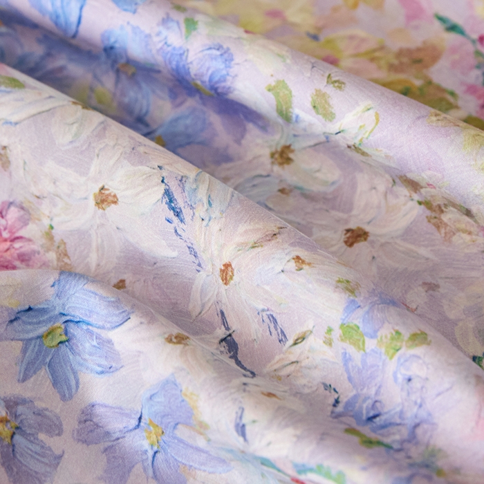 91家纺网 家纺一手货源 找家纺 （总）禾时 2025新款A类100S长绒棉全棉数码印花床笠三件套床套床罩床垫保护罩