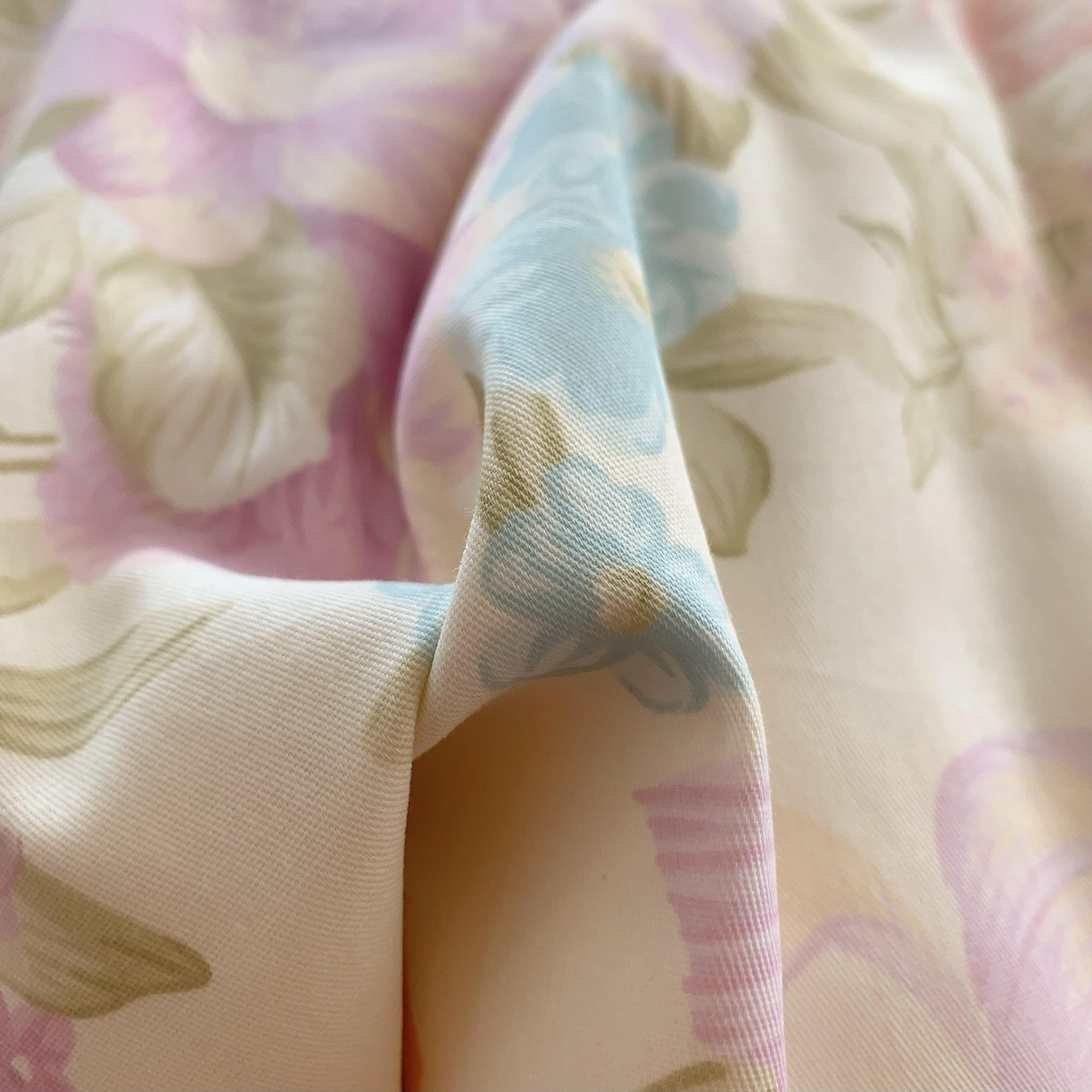 91家纺网 家纺一手货源 找家纺 （总）莱豫家纺 2025春夏新款亲肤舒适小清新印花全棉纯棉四件套-第二批