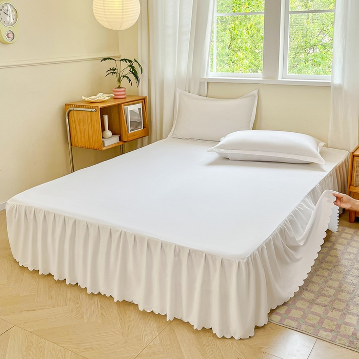 91家纺网 家纺一手货源 找家纺 （总）恬澳家纺 2025新款外贸跨境电商亚马逊速卖通亲肤磨毛床裙欧美尺寸多多跨境平台TEMU希音虾皮