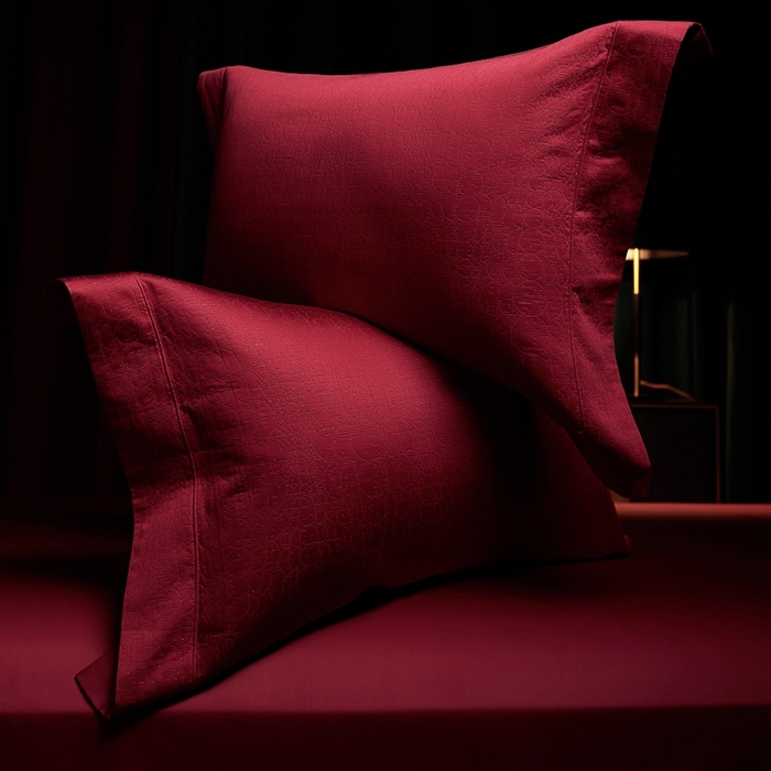 91家纺网 家纺一手货源 找家纺 （总）缔缦 2025新款Wedding高端婚庆60支长绒棉四件套-星辰大海