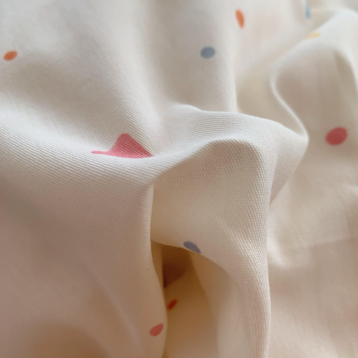 91家纺网 家纺一手货源 找家纺 莱豫家纺 2025春夏新款亲肤舒适小清新印花全棉纯棉四件套-第二批 星星点灯