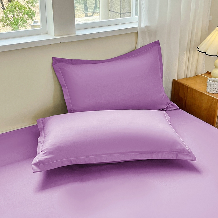 91家纺网 家纺一手货源 找家纺 恬澳家纺 2025新款外贸跨境电商亚马逊速卖通亲肤磨毛床裙欧美尺寸多多跨境平台TEMU希音虾皮 简系列-紫