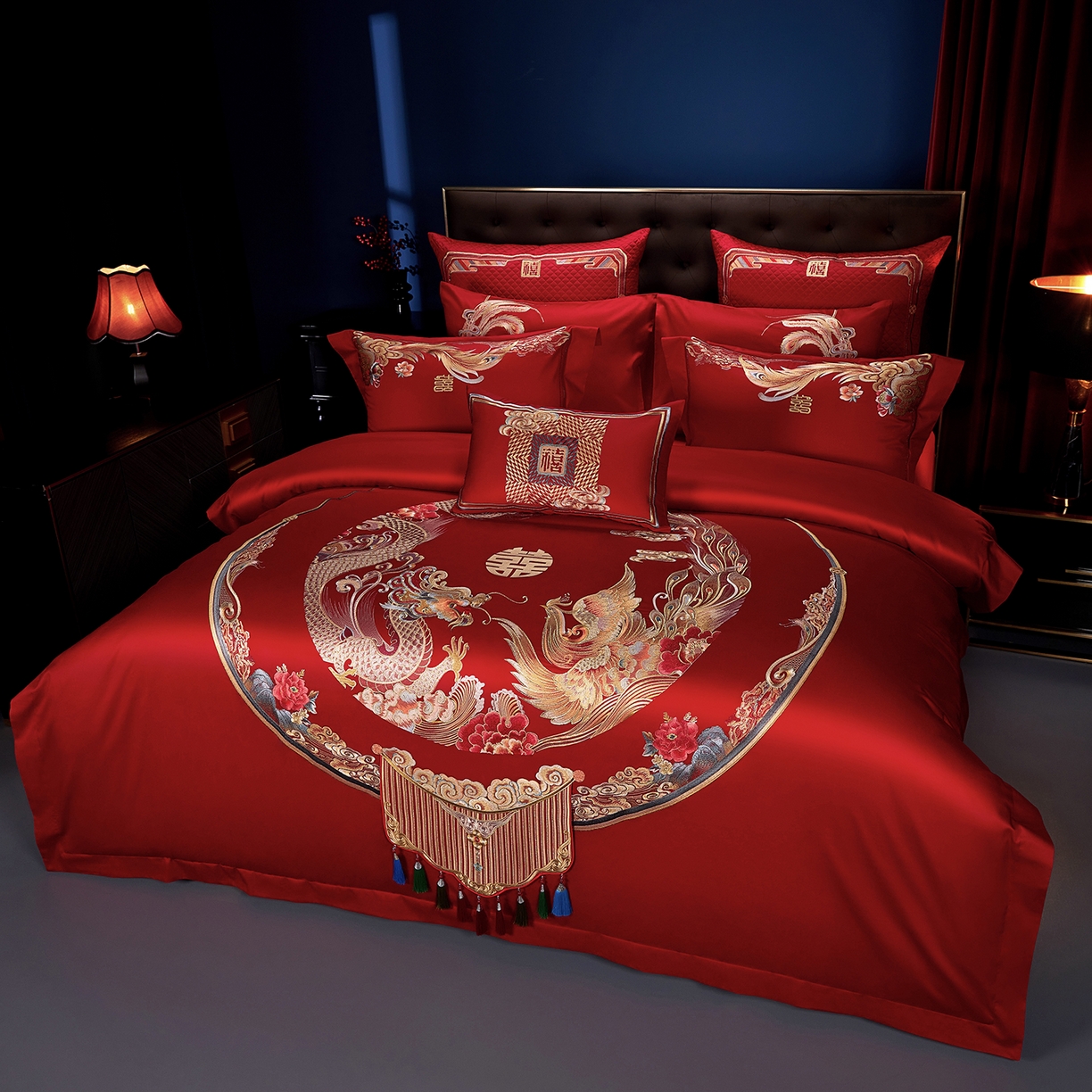 91家纺网 家纺一手货源 找家纺 （总）缔缦 2025新款Wedding高端婚庆长绒棉系列-宠爱