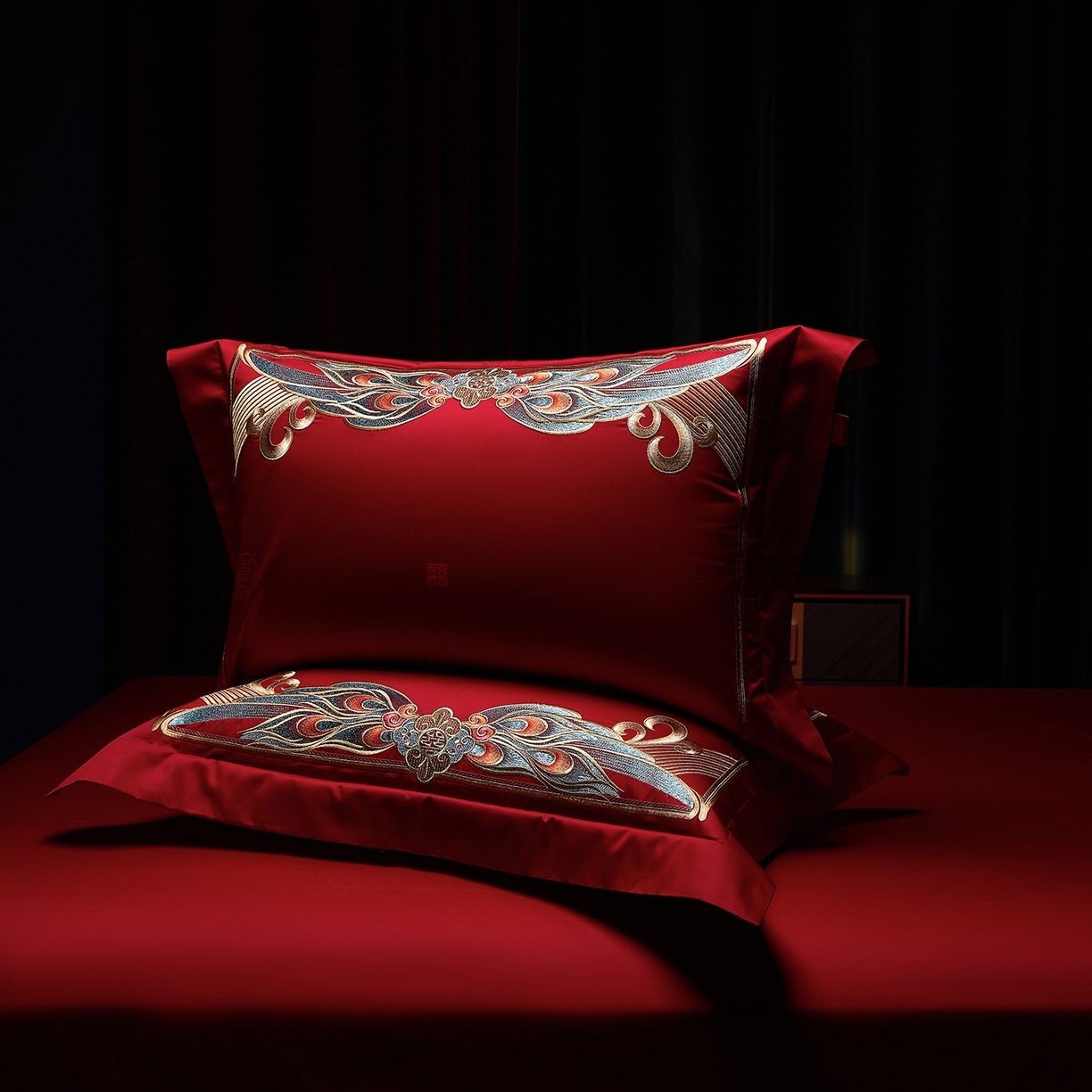 91家纺网 家纺一手货源 找家纺 （总）缔缦 2025新款Wedding高端婚庆长绒棉系列-东方喜韵