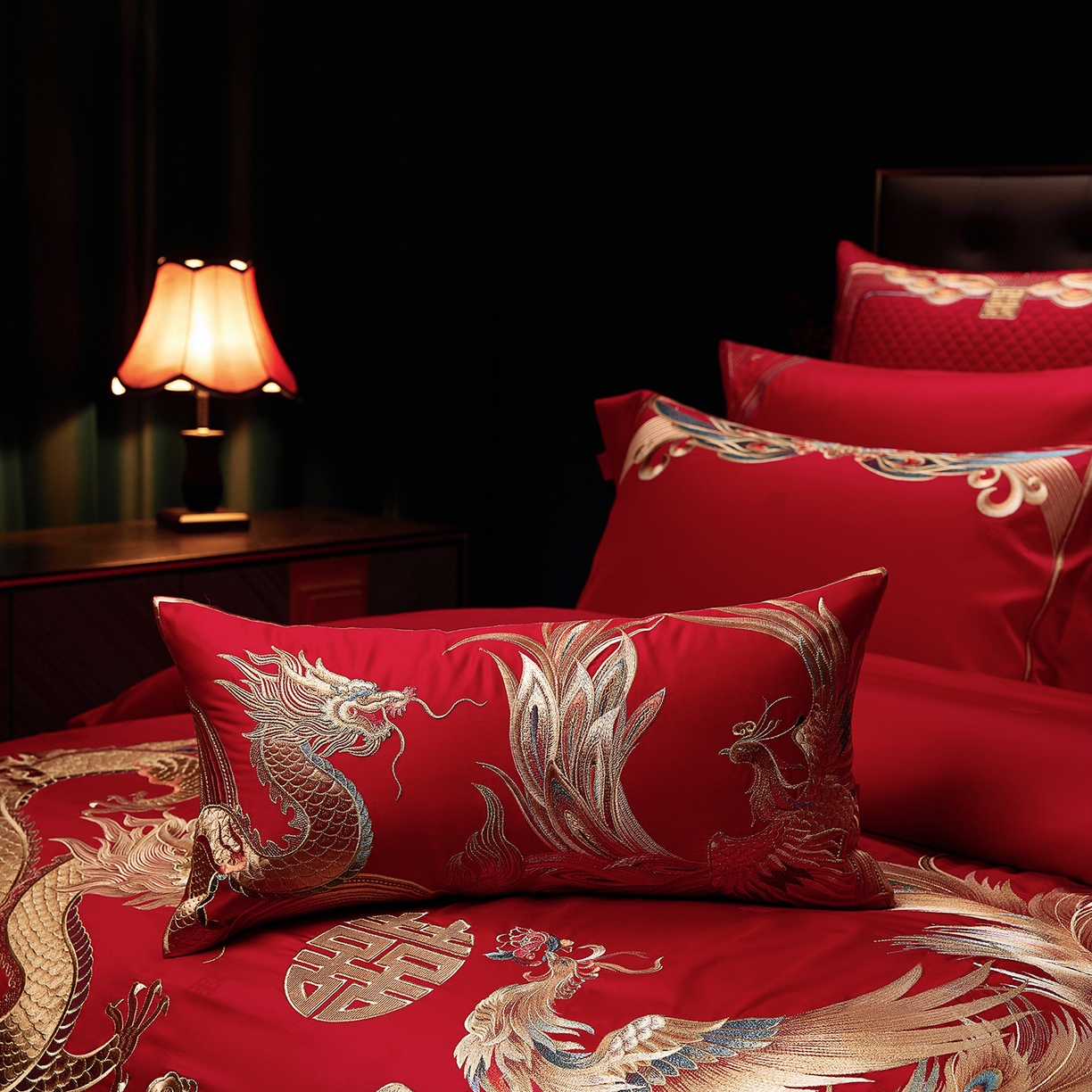 91家纺网 家纺一手货源 找家纺 （总）缔缦 2025新款Wedding高端婚庆长绒棉系列-东方喜韵